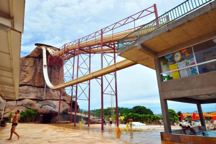 カルダス・ノバスPiazza Acqua Parkアパートメント エクステリア 写真