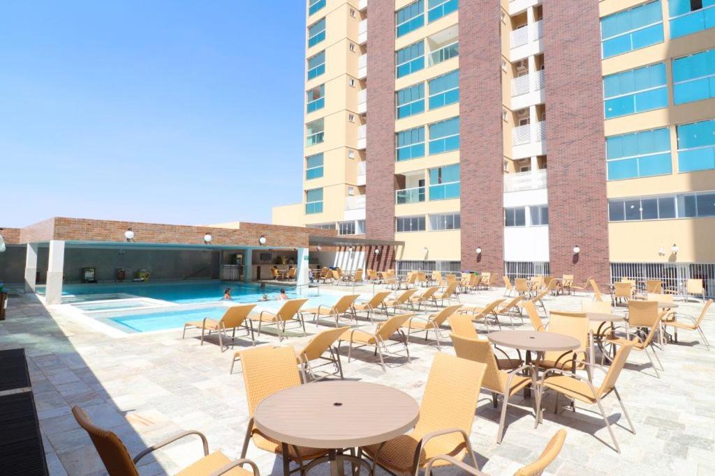 カルダス・ノバスPiazza Acqua Parkアパートメント エクステリア 写真