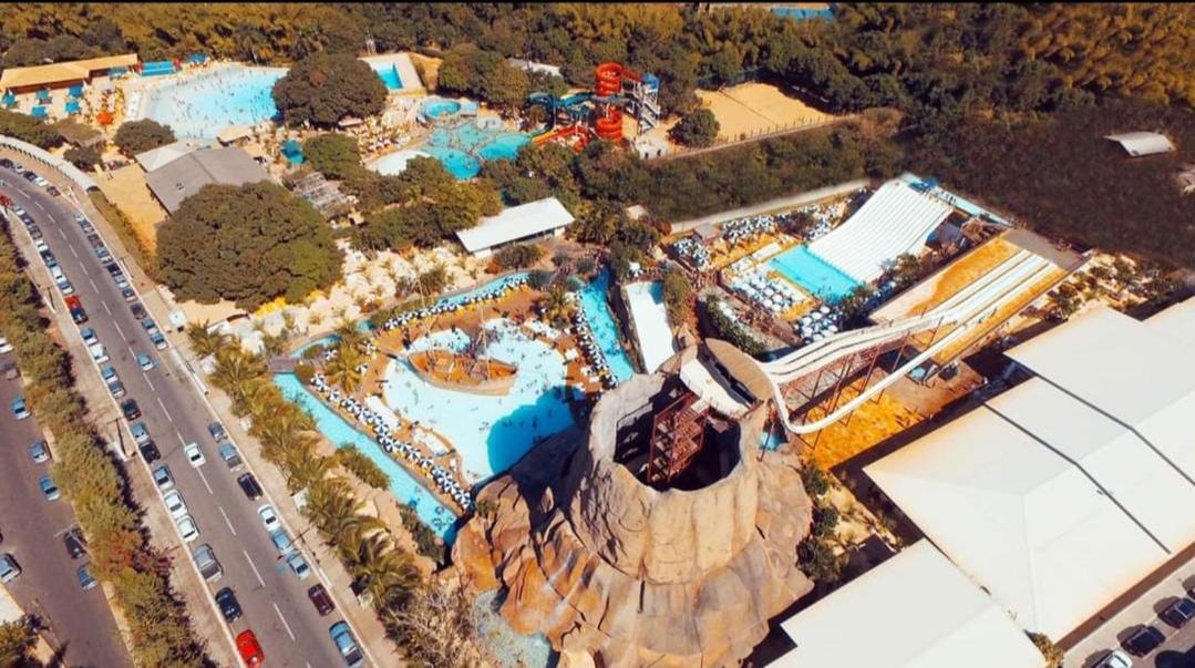 カルダス・ノバスPiazza Acqua Parkアパートメント エクステリア 写真