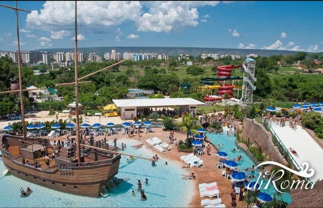 カルダス・ノバスPiazza Acqua Parkアパートメント エクステリア 写真