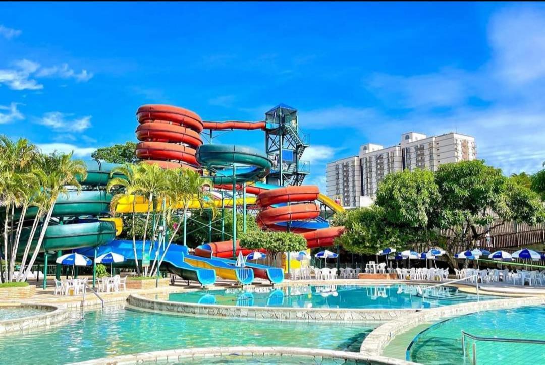 カルダス・ノバスPiazza Acqua Parkアパートメント エクステリア 写真